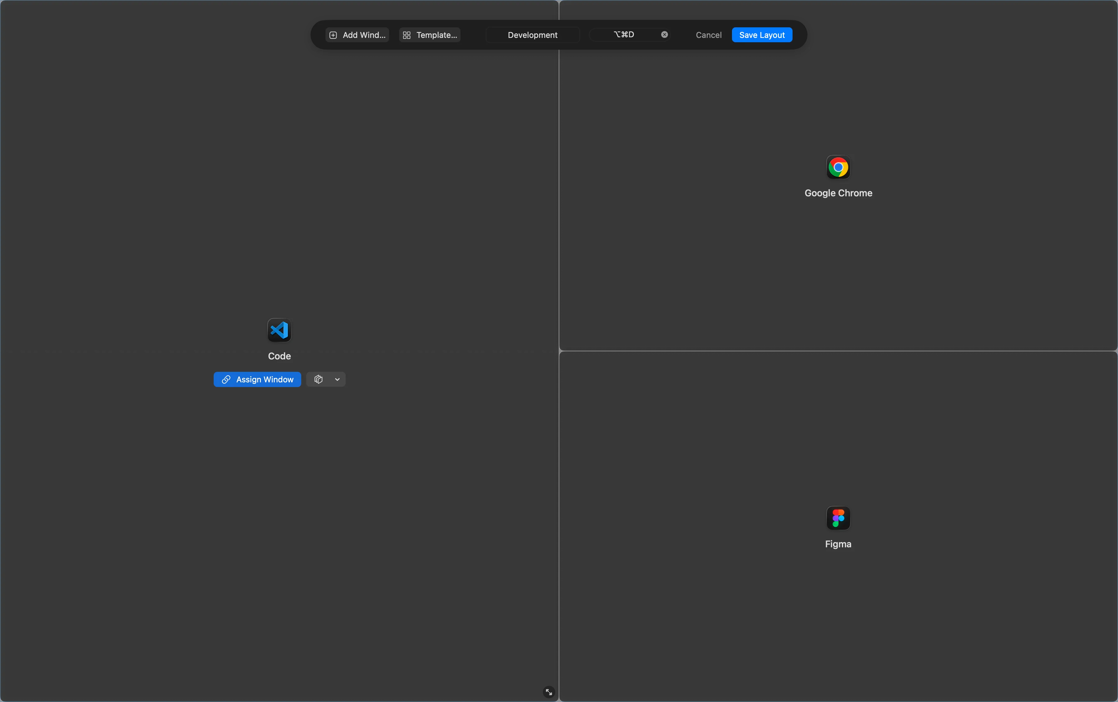 Visual Layout Editor