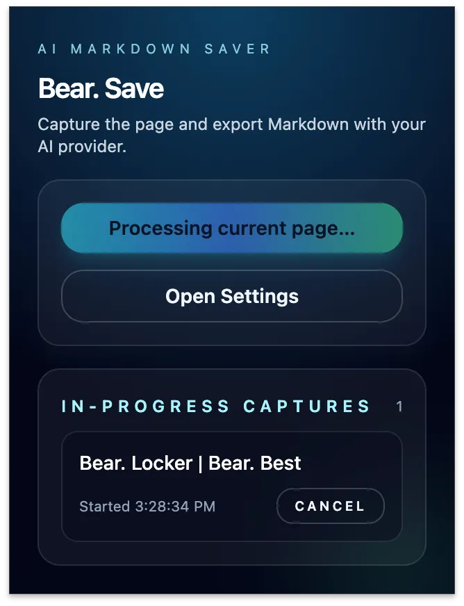 Background Task Processing